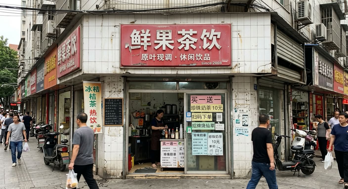 改造前 - 鲜果茶饮
